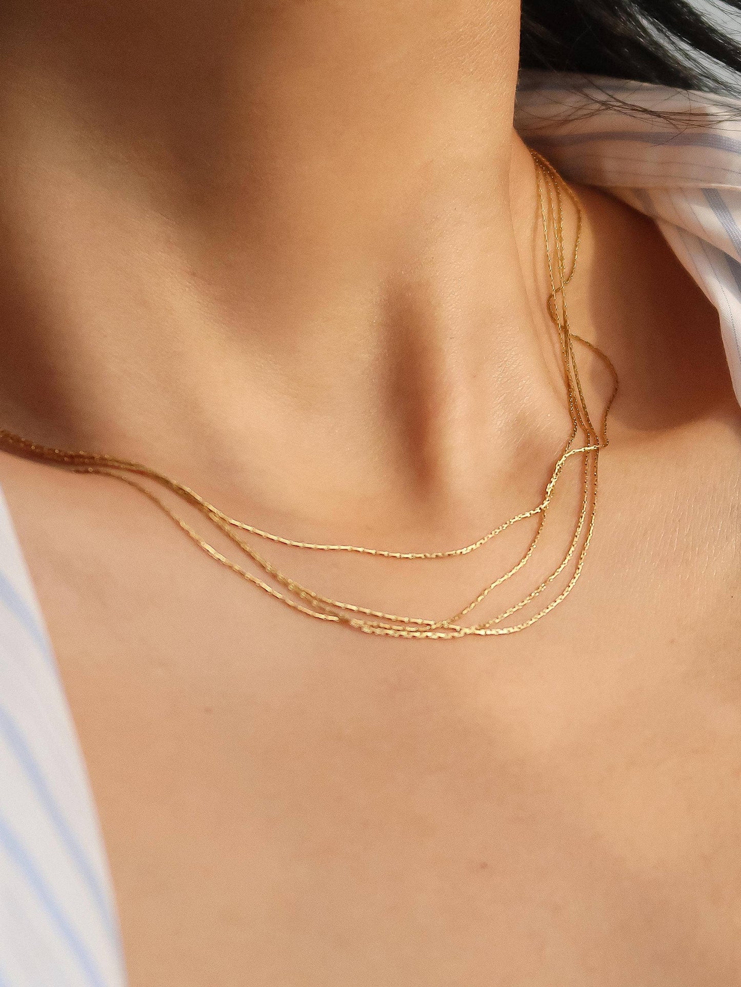 Our Destiny Layered Dainty Chain Necklace