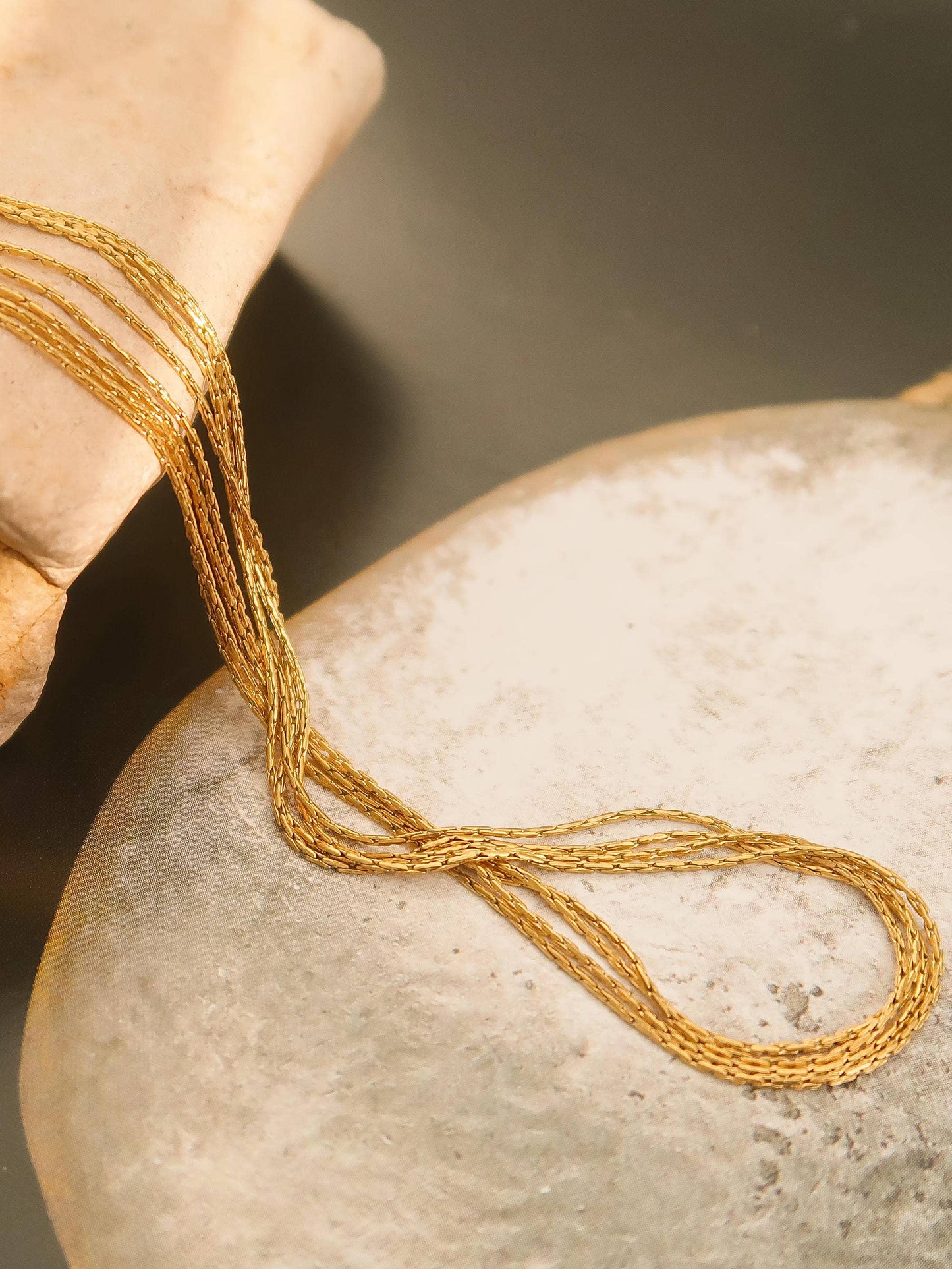Our Destiny Layered Dainty Chain Necklace