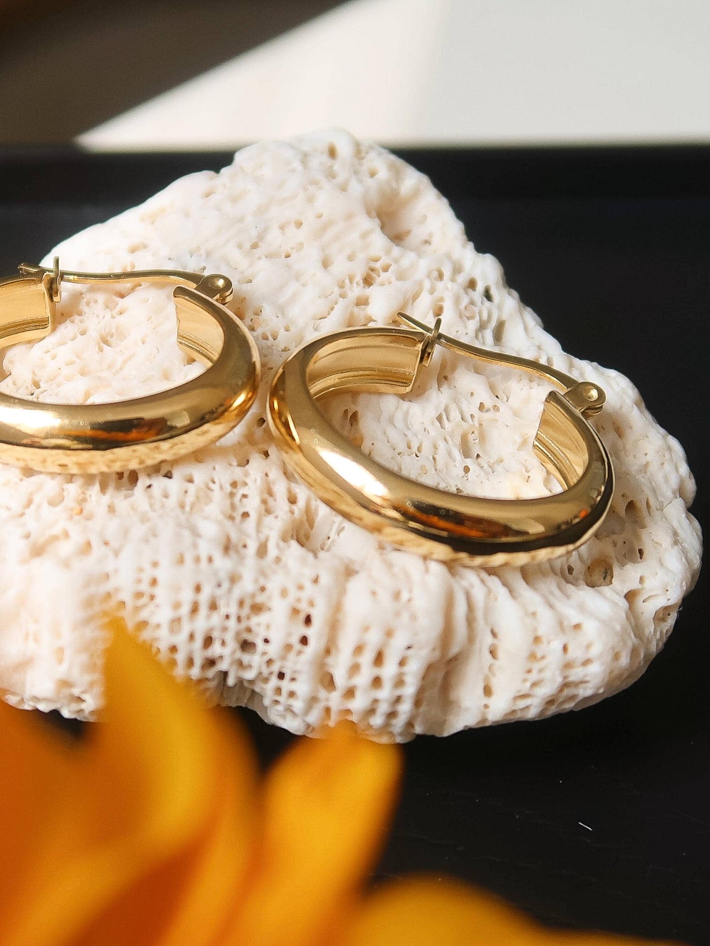 For Keeps 18K Non-Tarnish Classic Hoop Earring