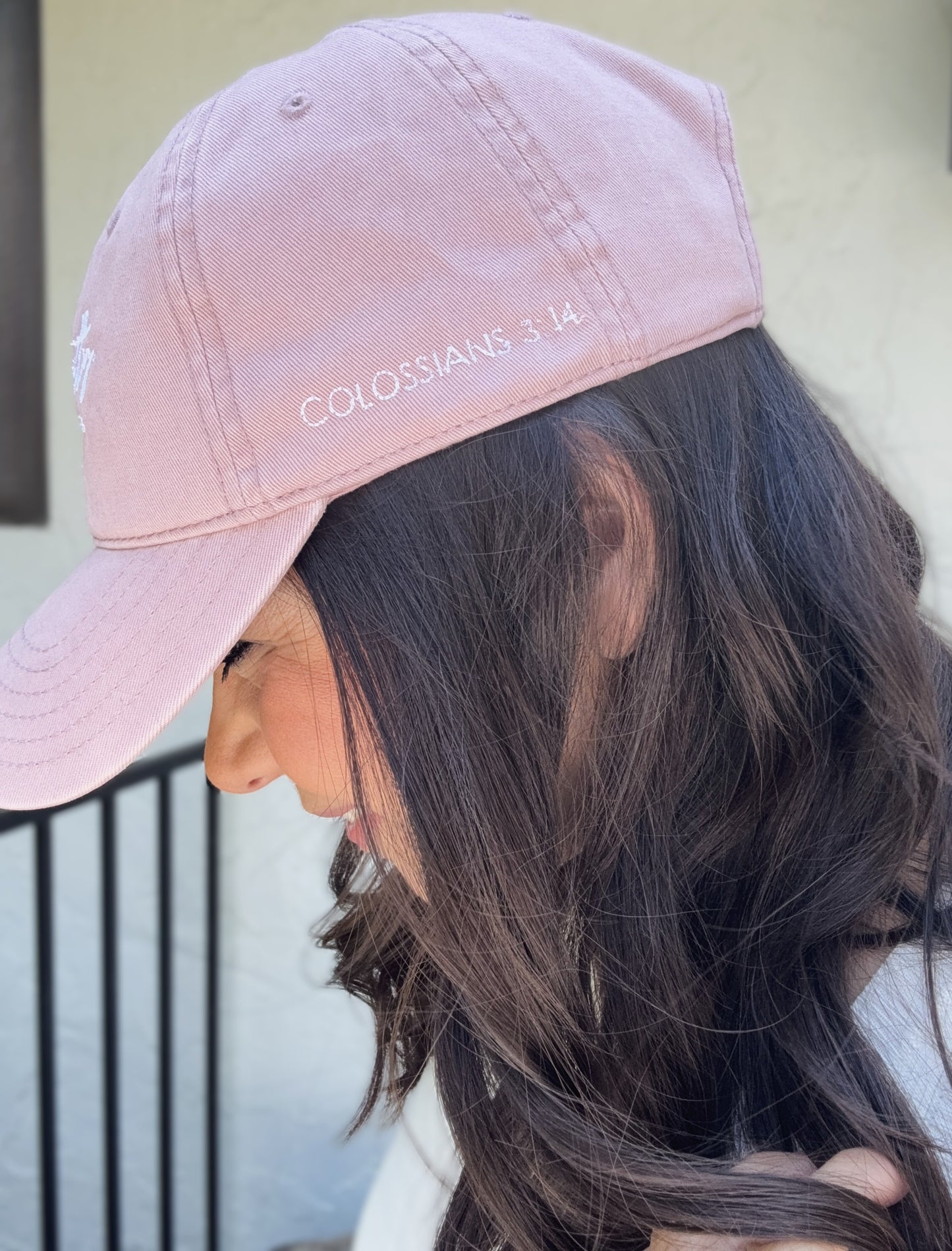 Be pretty. Be you. Embroidered Baseball Cap