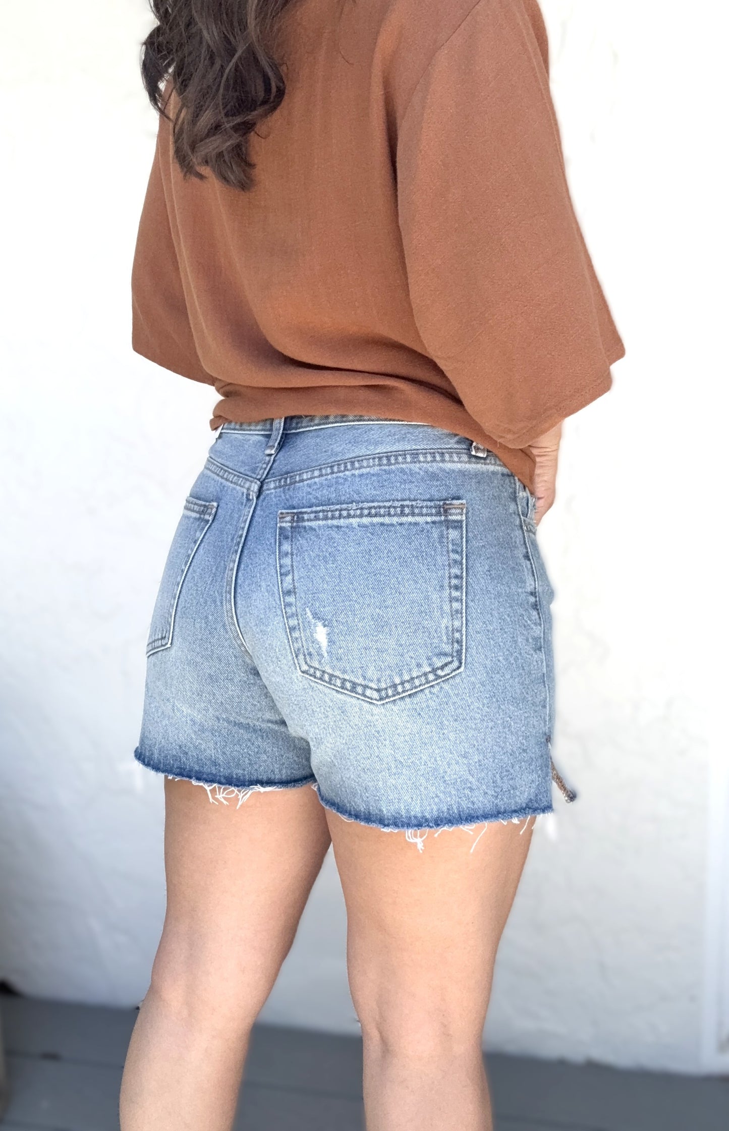 Jamie High Rise Side Slit Short
