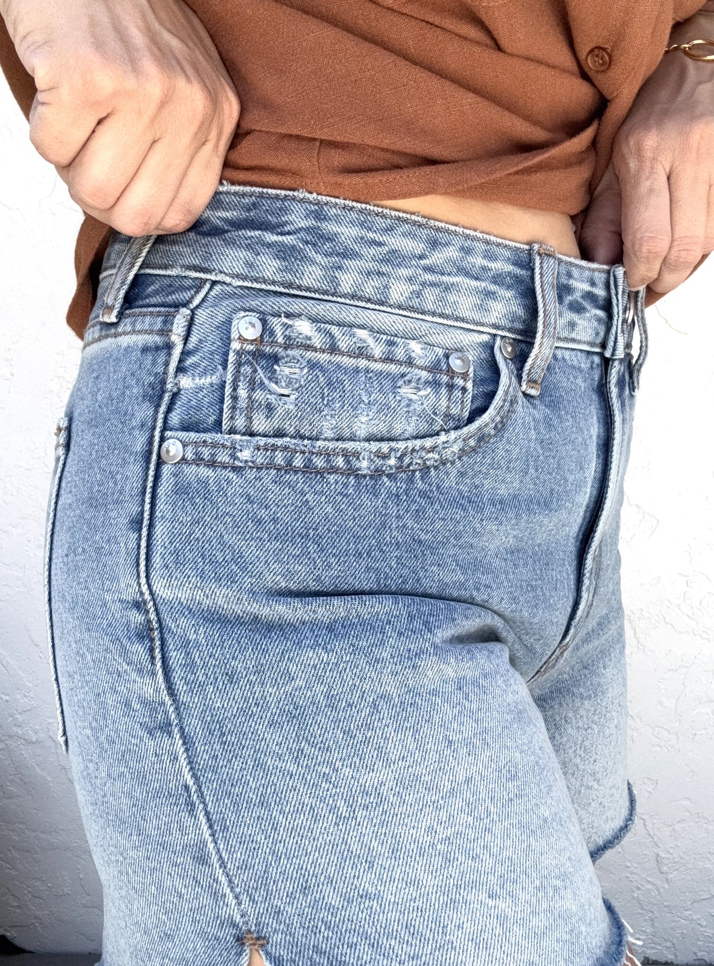 Jamie High Rise Side Slit Short