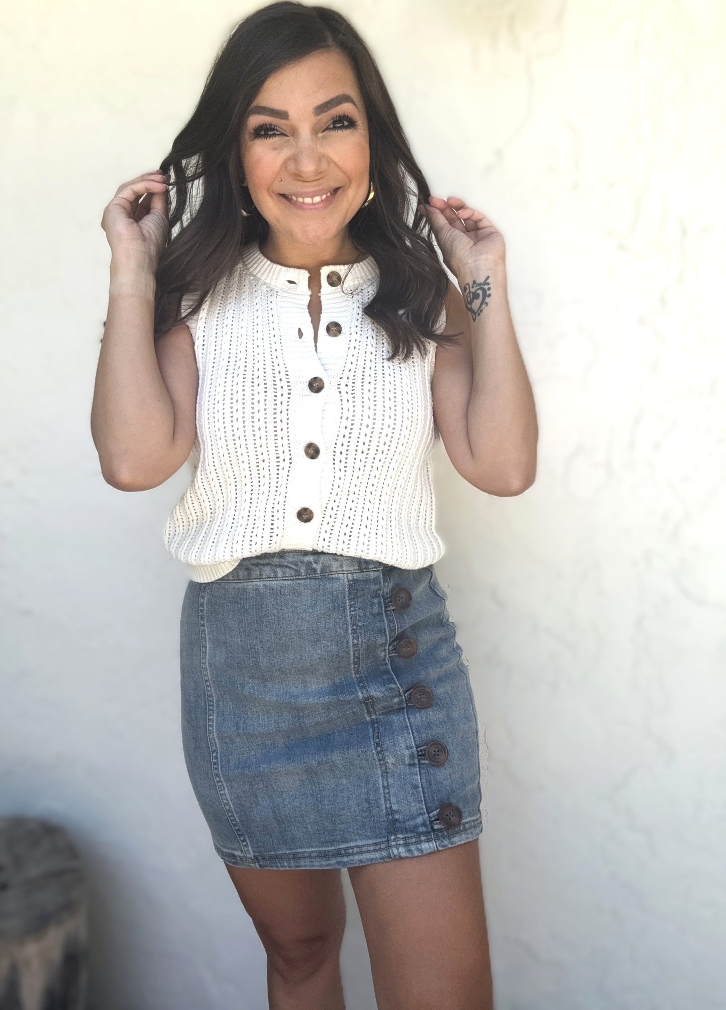 Jovie Denim Mini Skirt