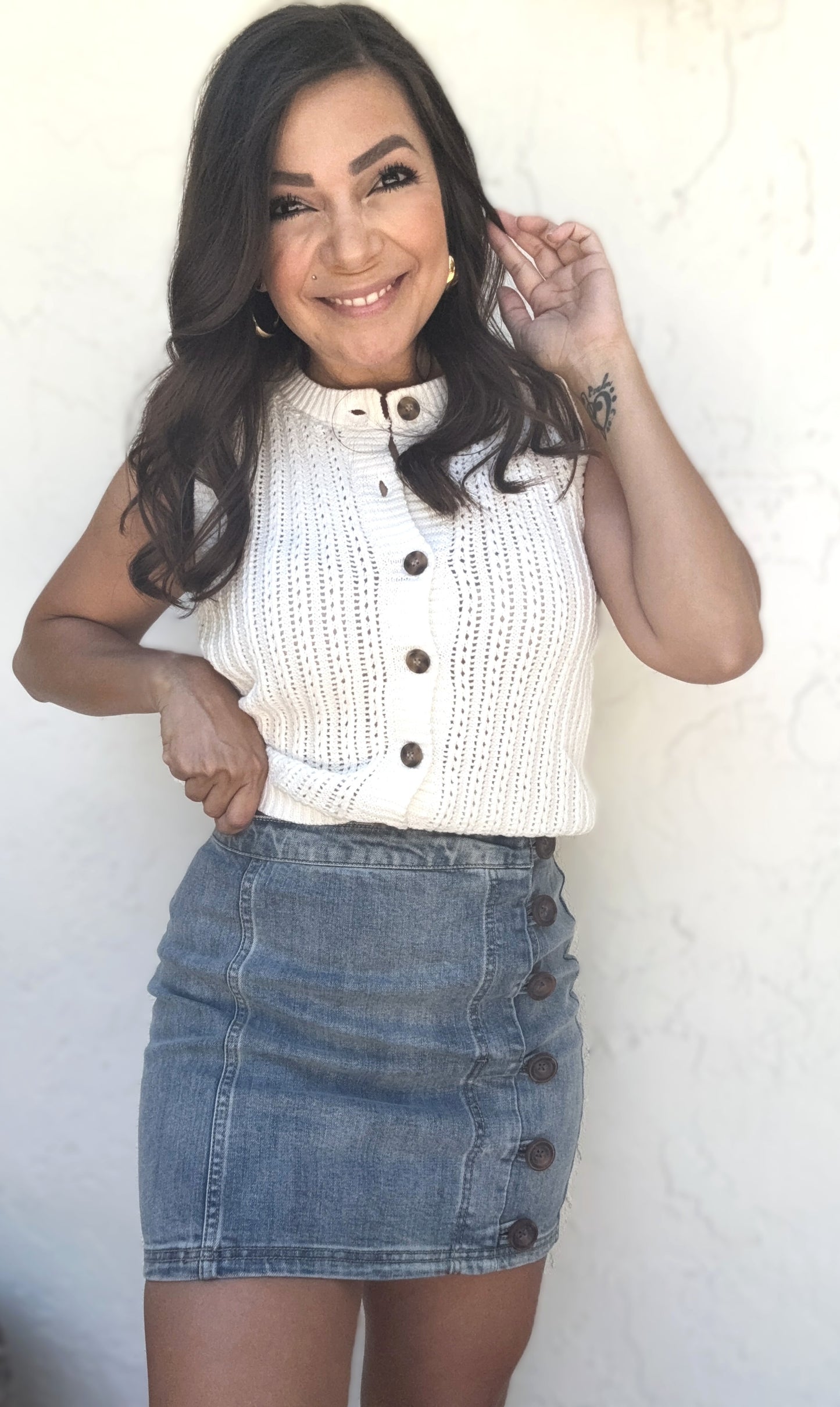 Jovie Denim Mini Skirt