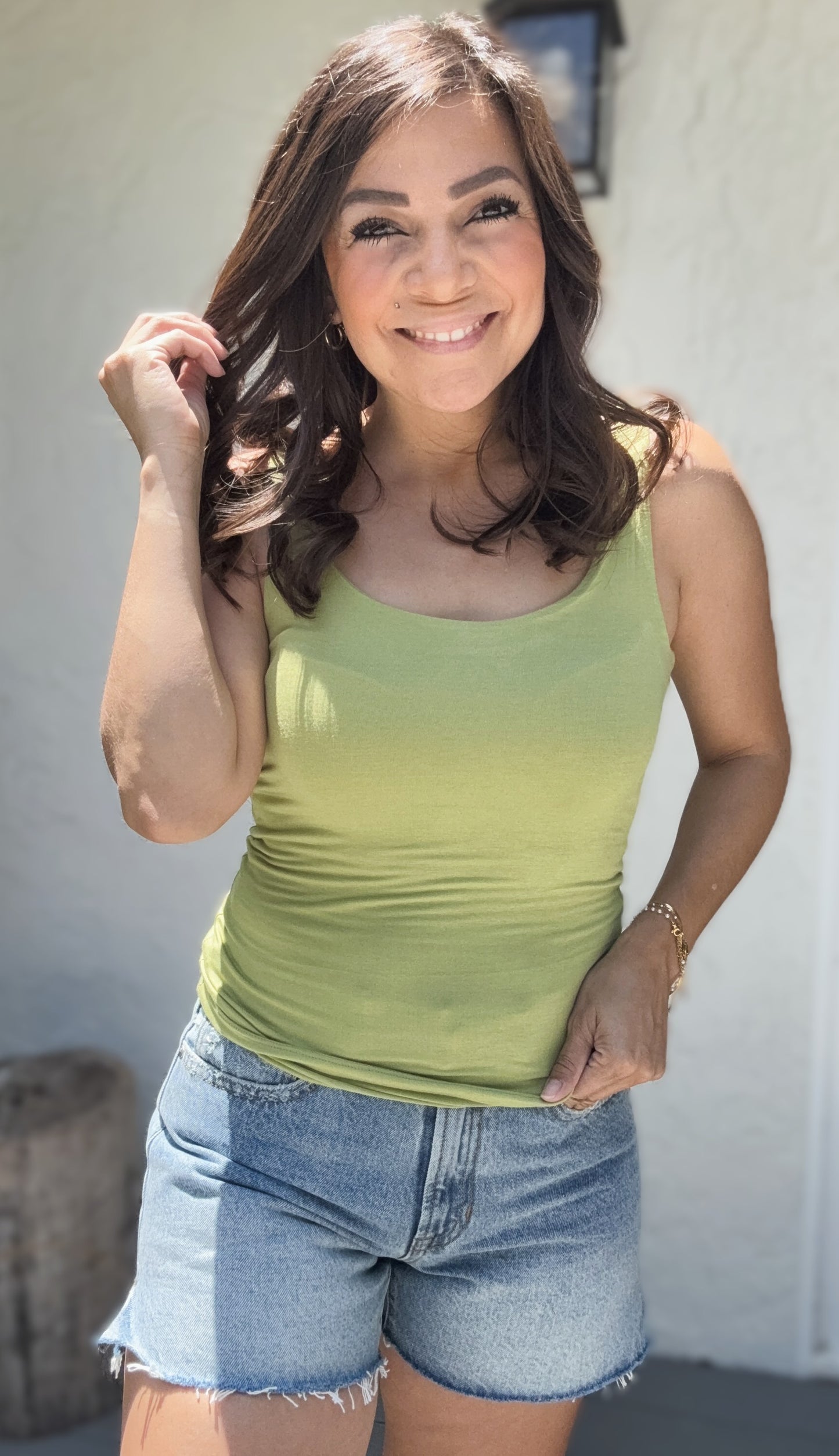 Lexie Scoop Neck Tank Top