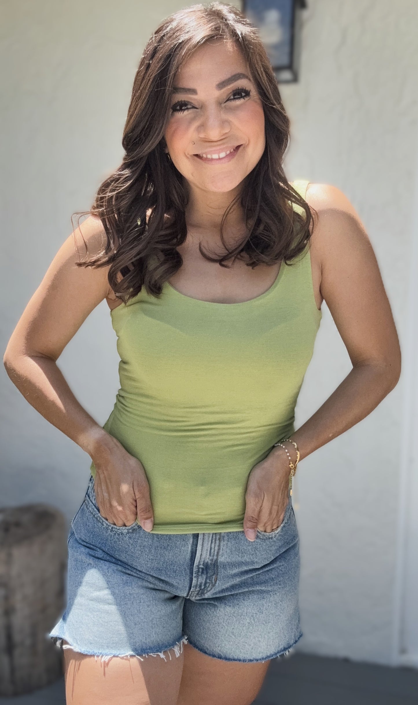 Lexie Scoop Neck Tank Top