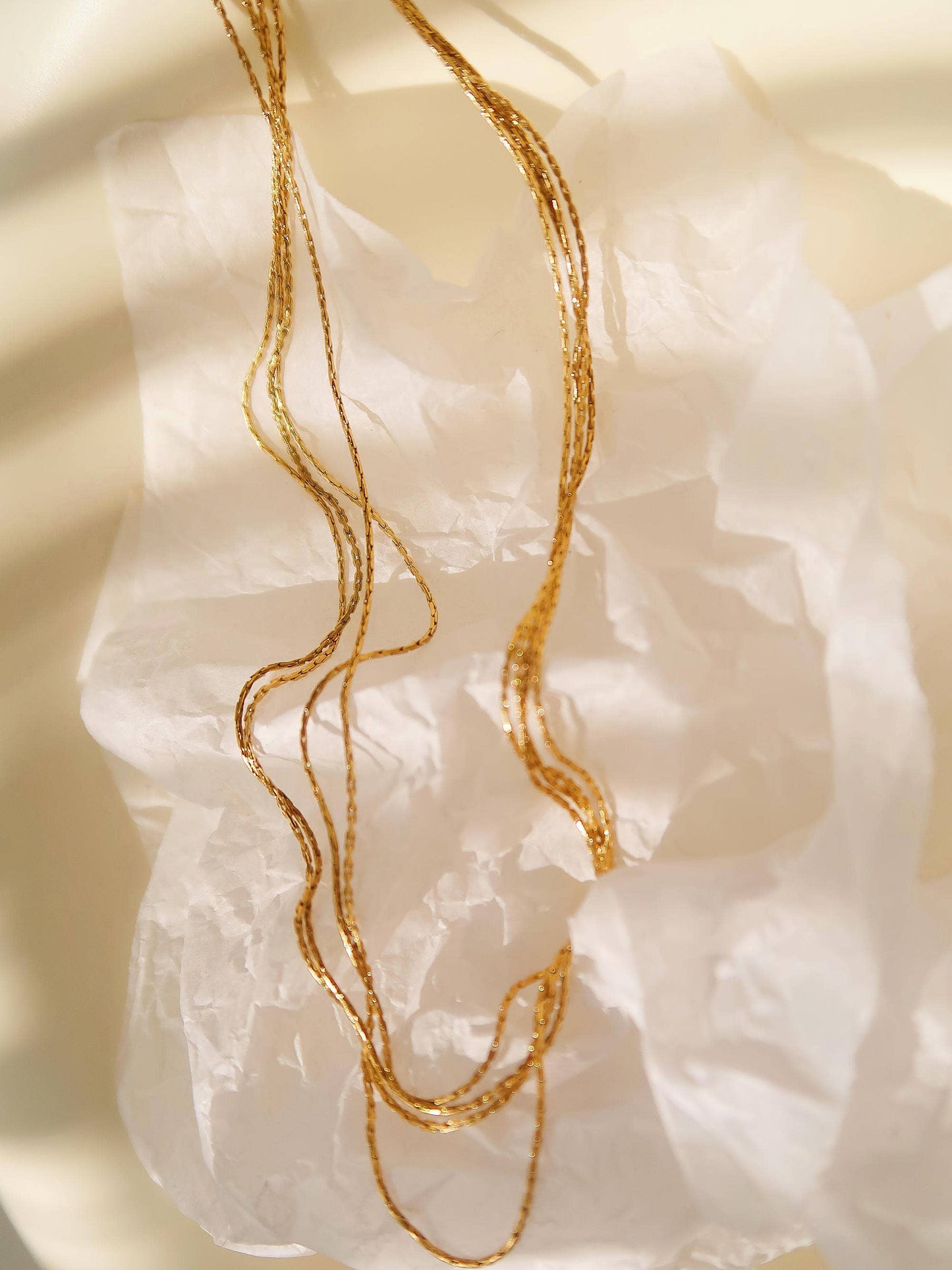 Our Destiny Layered Dainty Chain Necklace