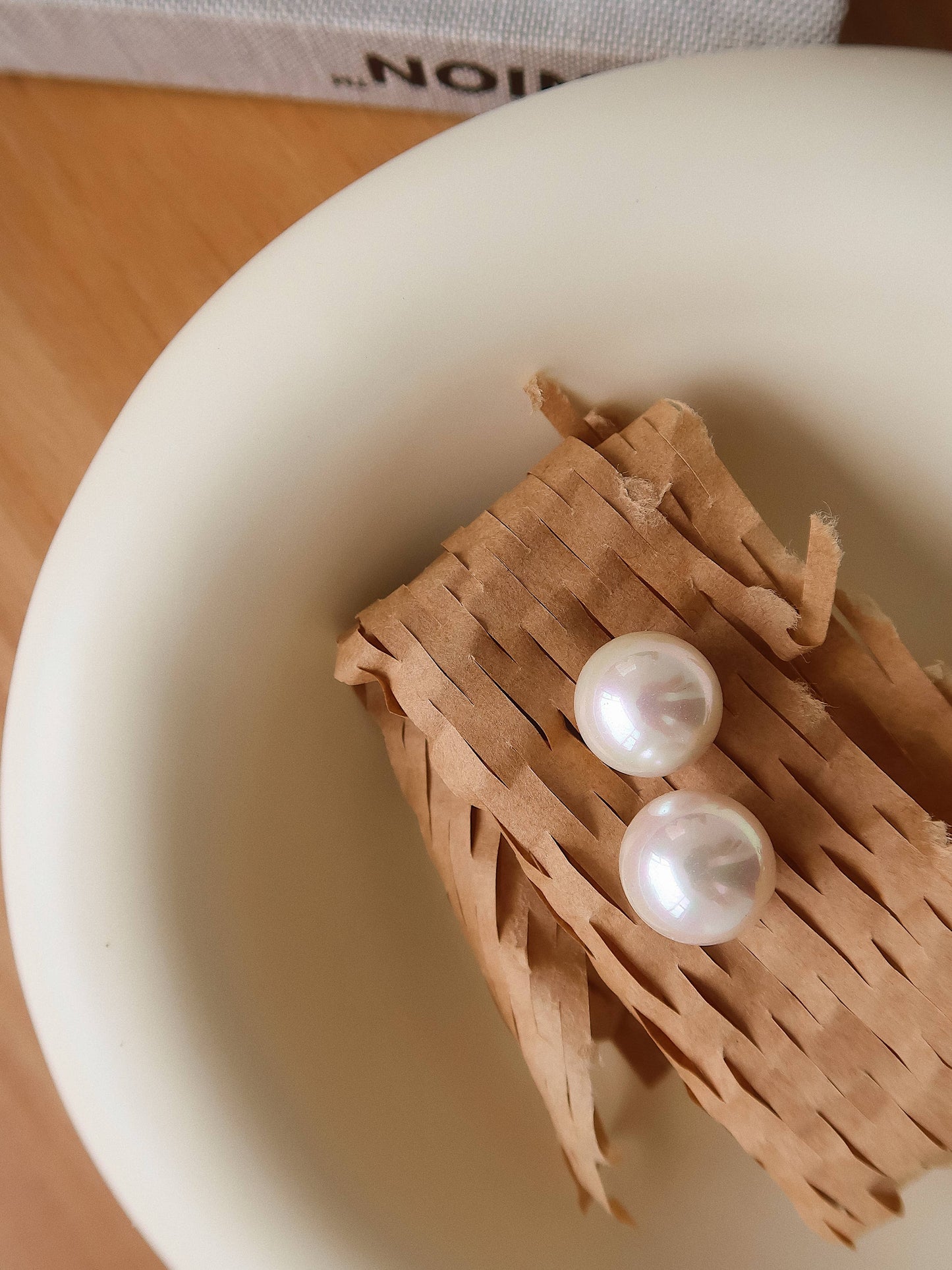 You're The One Classic Pearl Stud Earrings