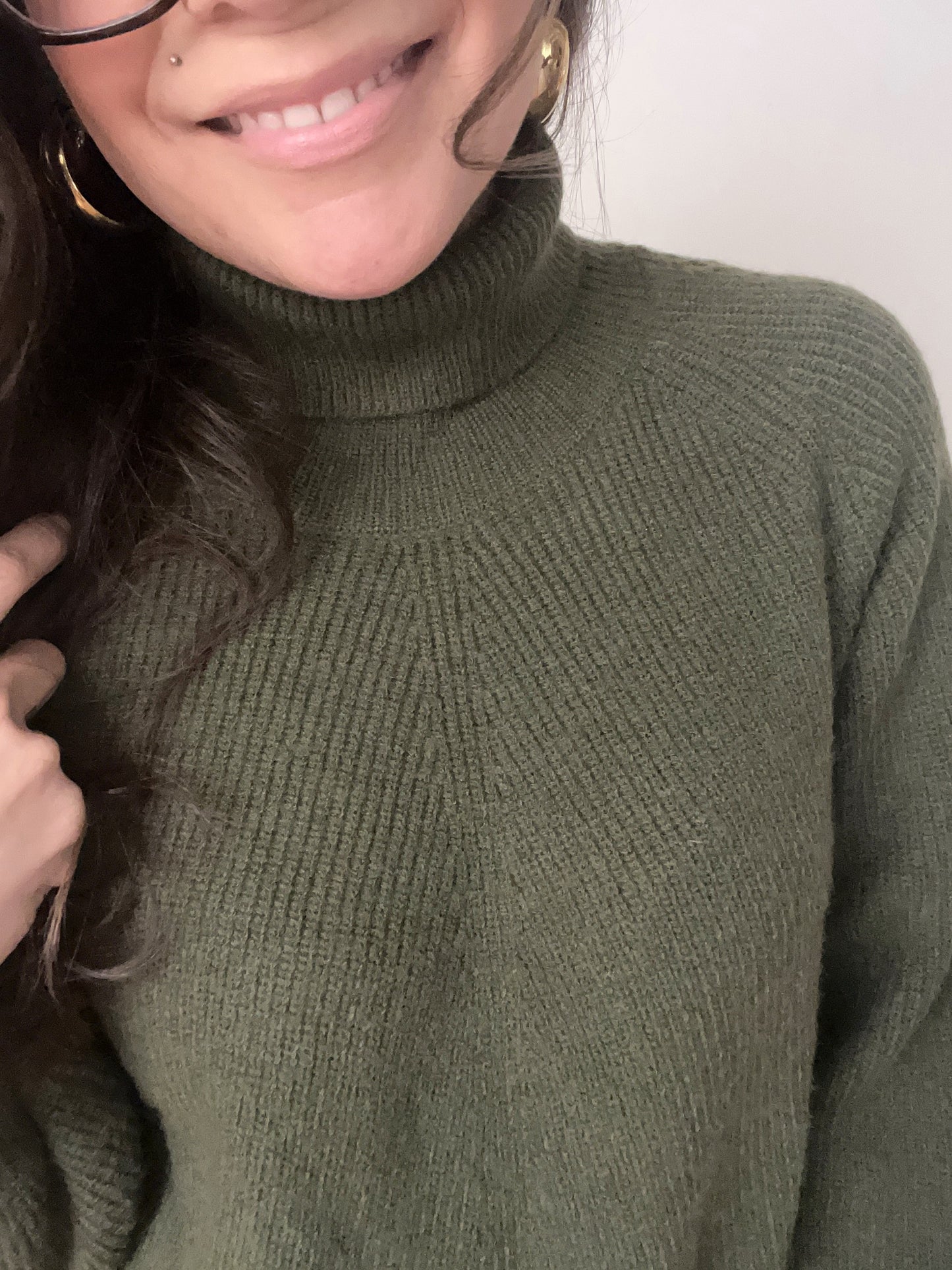 Sadie Thick Knit Turtle Neck Sweater