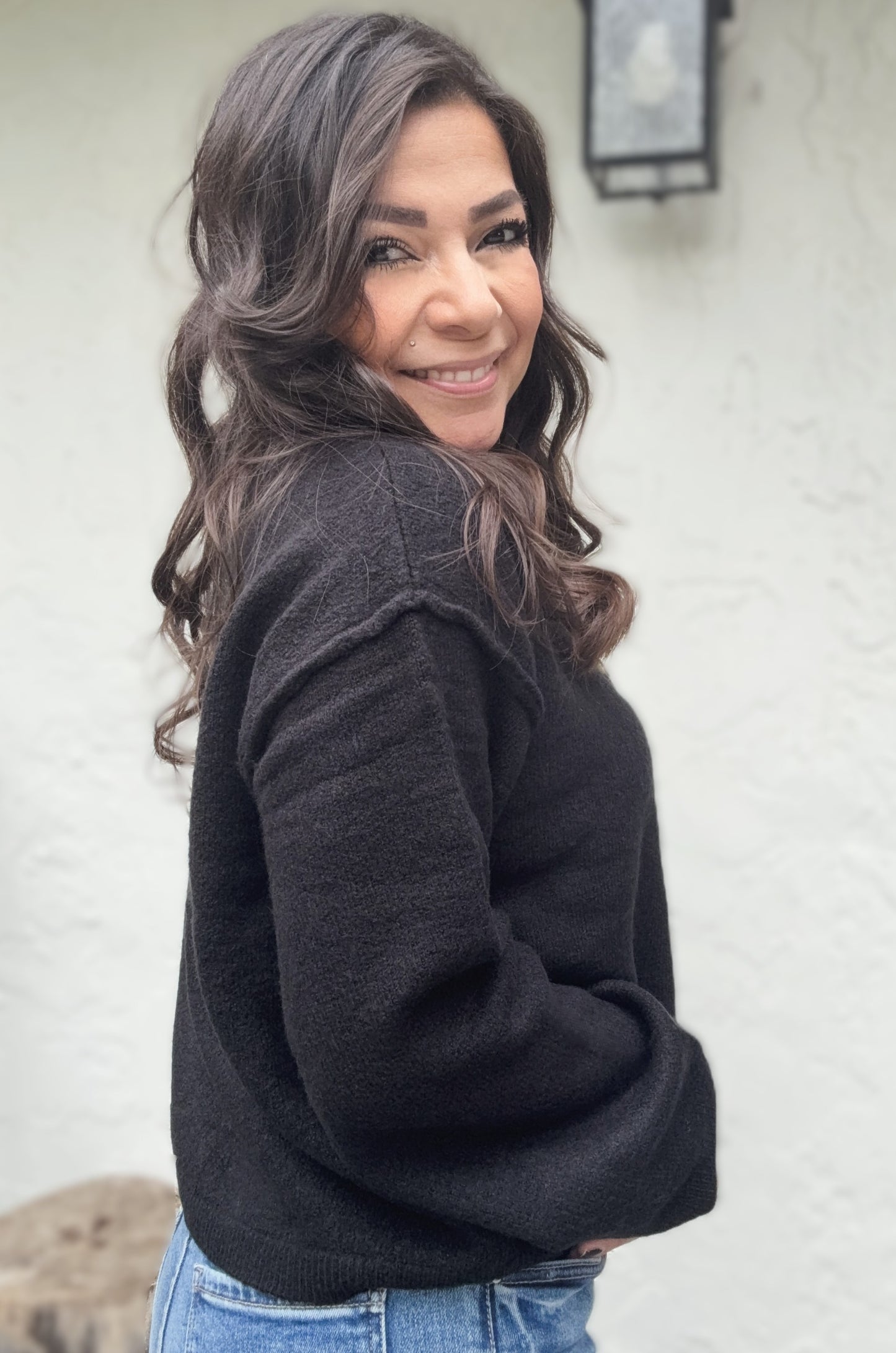 Anya Relaxed Fit Button-Down Cardigan