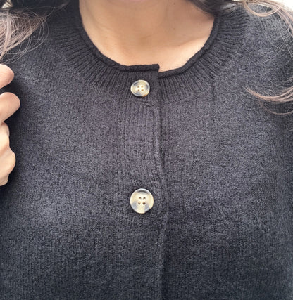 Anya Relaxed Fit Button-Down Cardigan