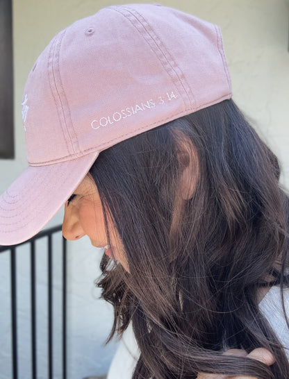 Be pretty. Be you. Embroidered Baseball Cap