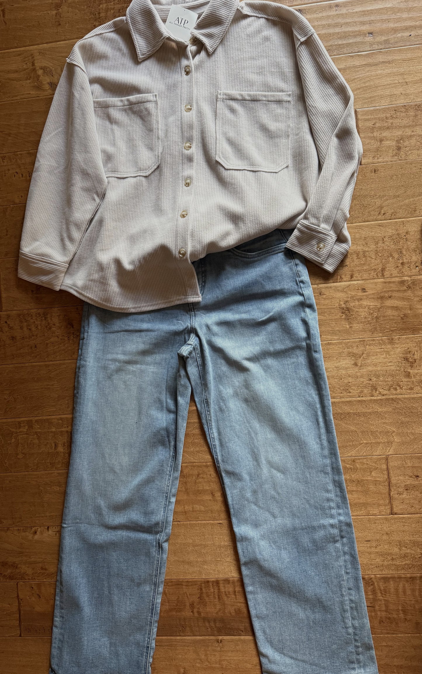 Gracelynn High Rise Wide Leg Jeans - Plus