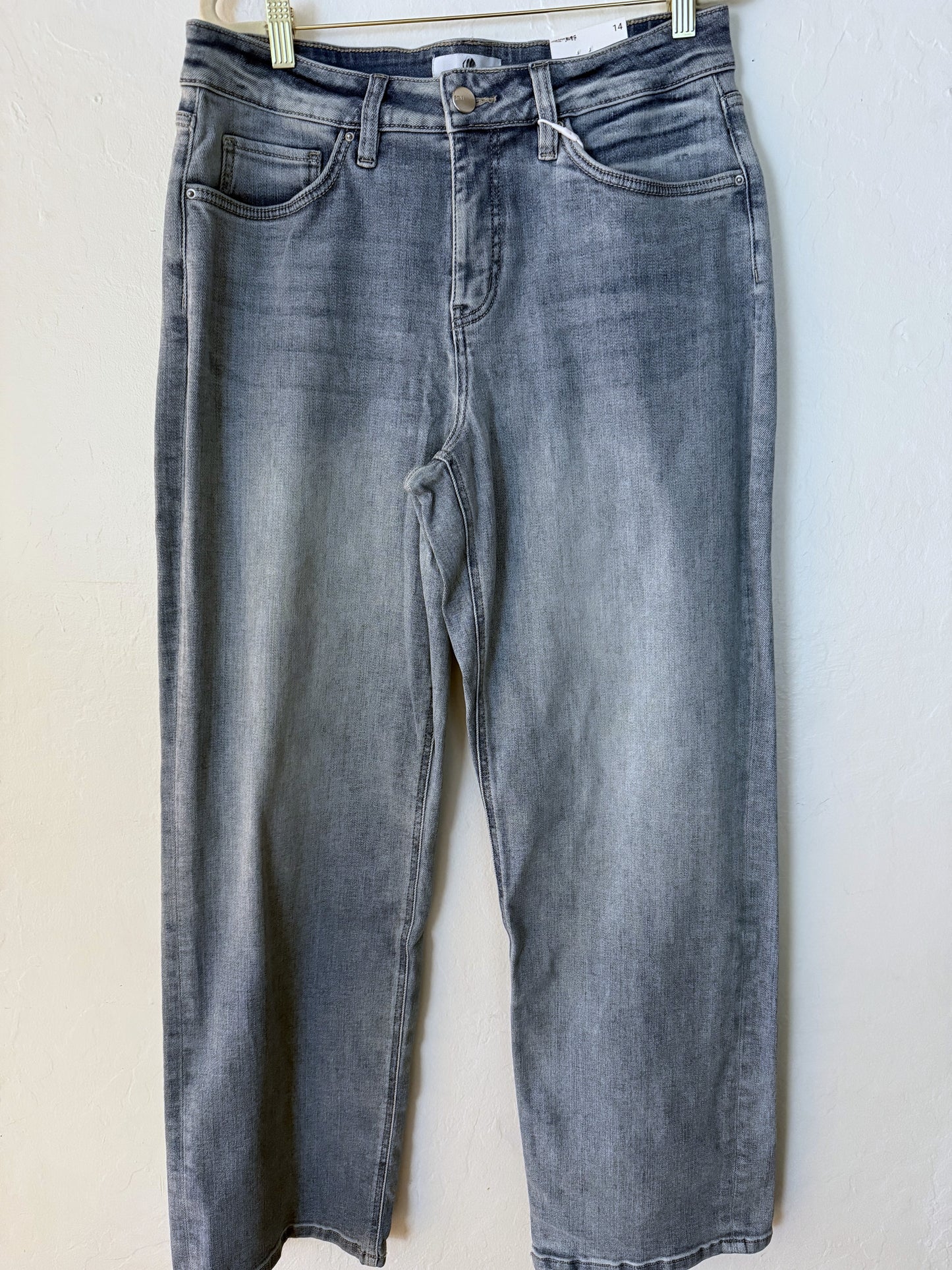 Gracelynn High Rise Wide Leg Jeans - Plus