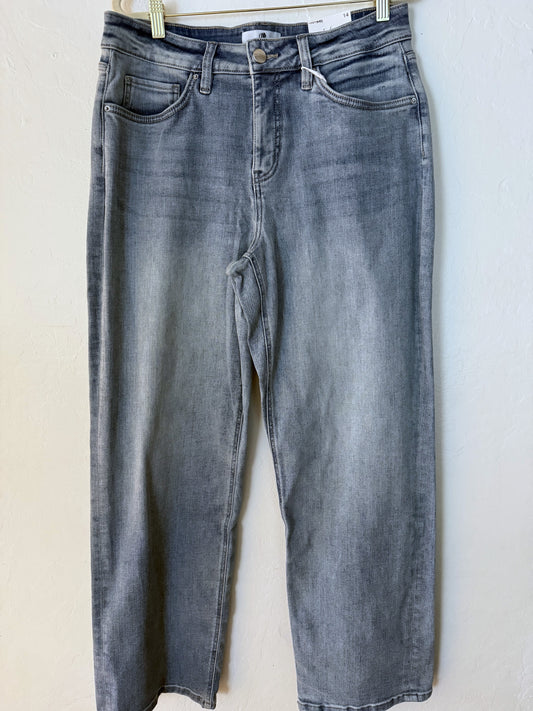 Gracelynn High Rise Wide Leg Jeans - Plus