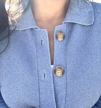 Harley Button Down Long Sleeve Cardigan