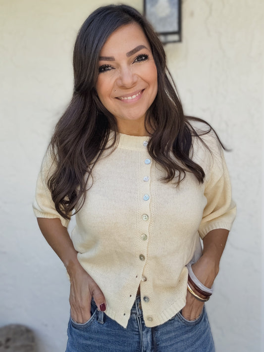 Haven Short Sleeve Cardigan