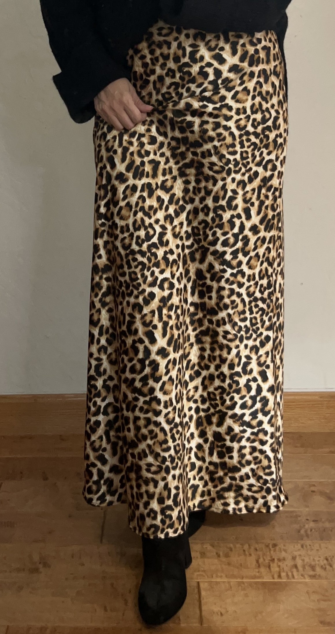 Vera Leopard Print Maxi Skirt