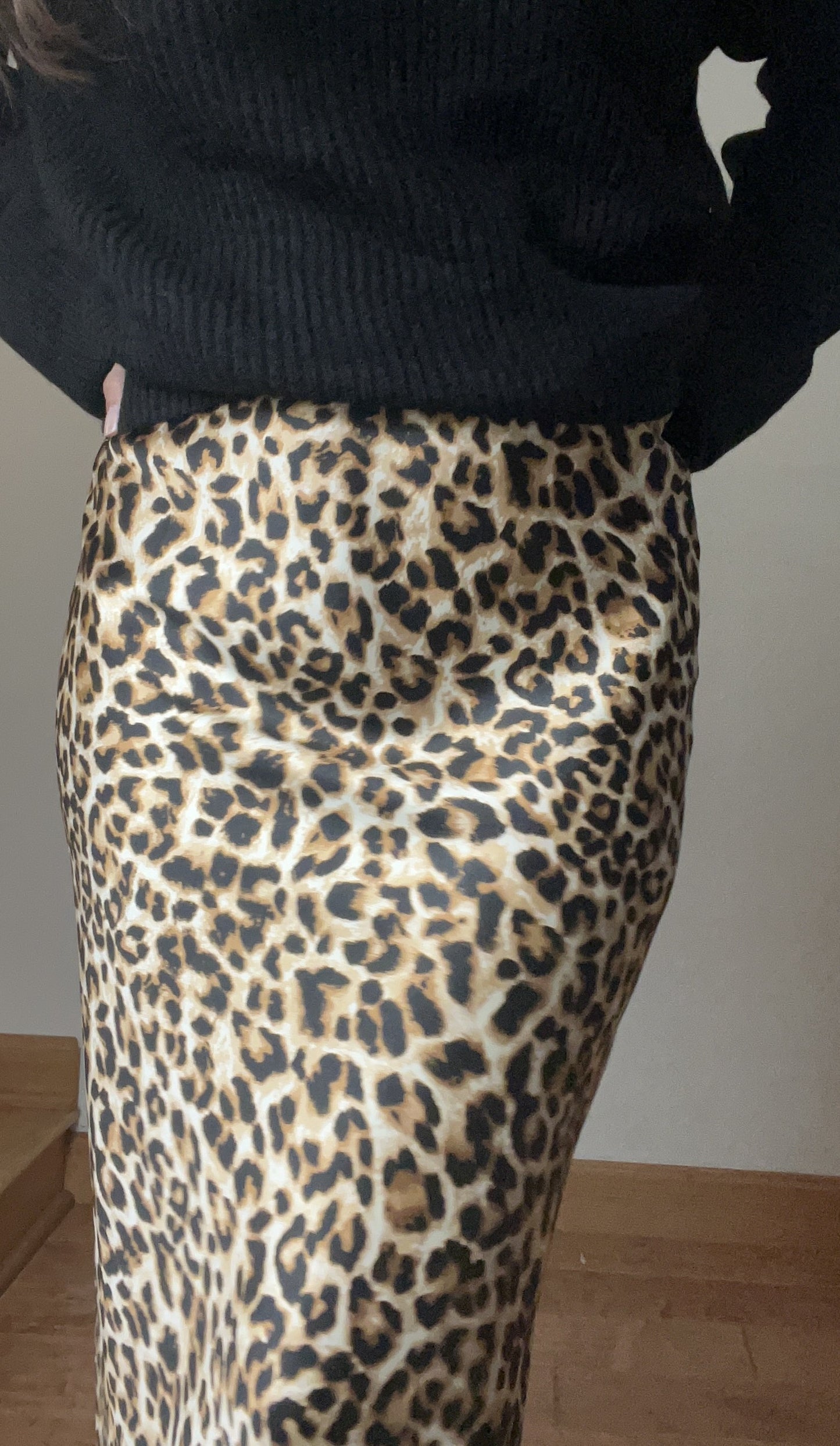 Vera Leopard Print Maxi Skirt