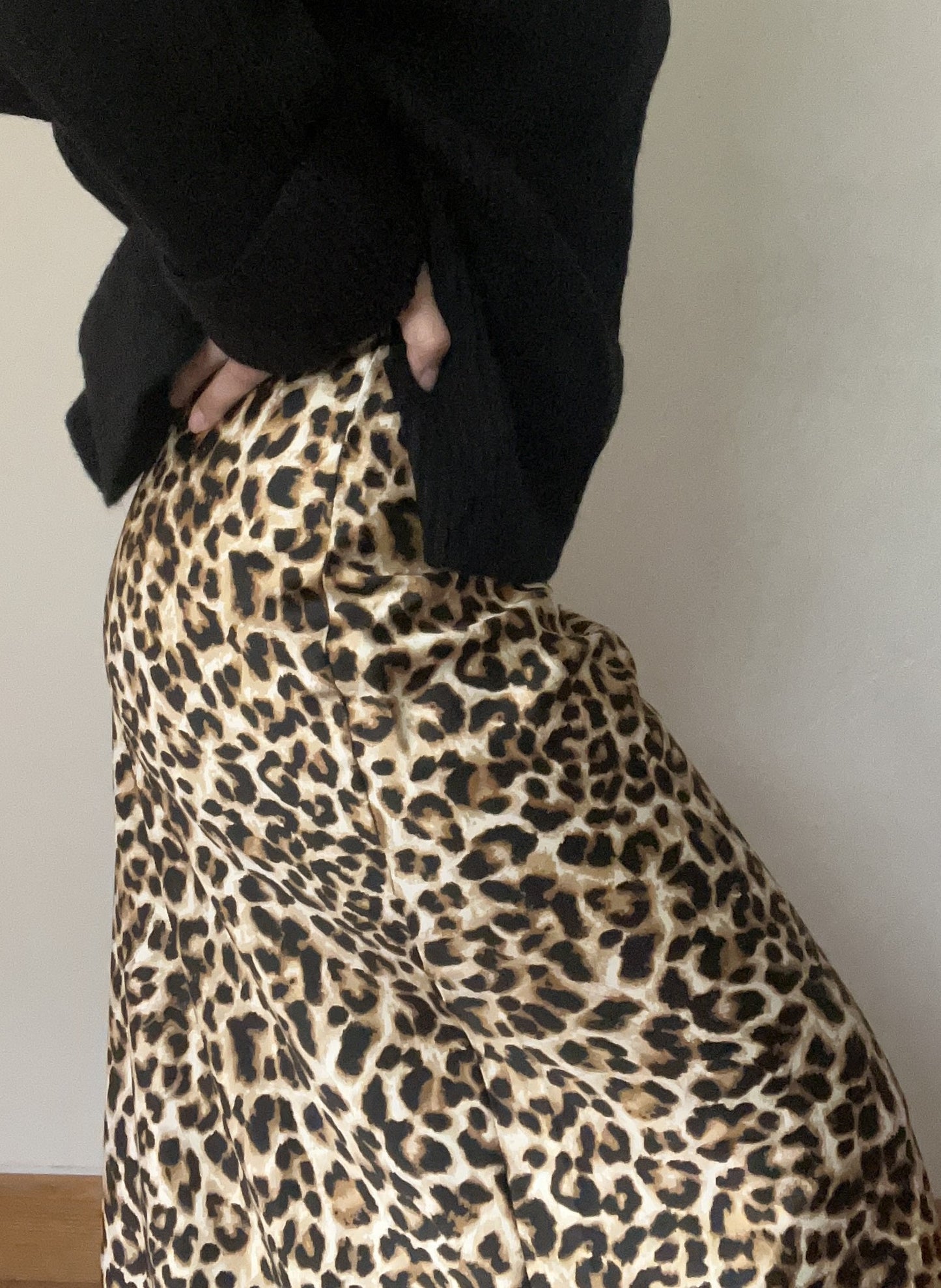 Vera Leopard Print Maxi Skirt