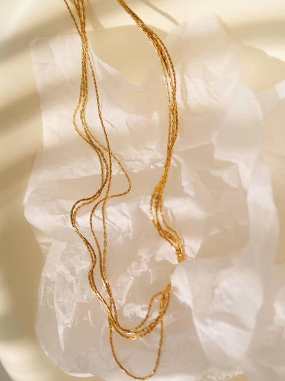 Our Destiny Layered Dainty Chain Necklace